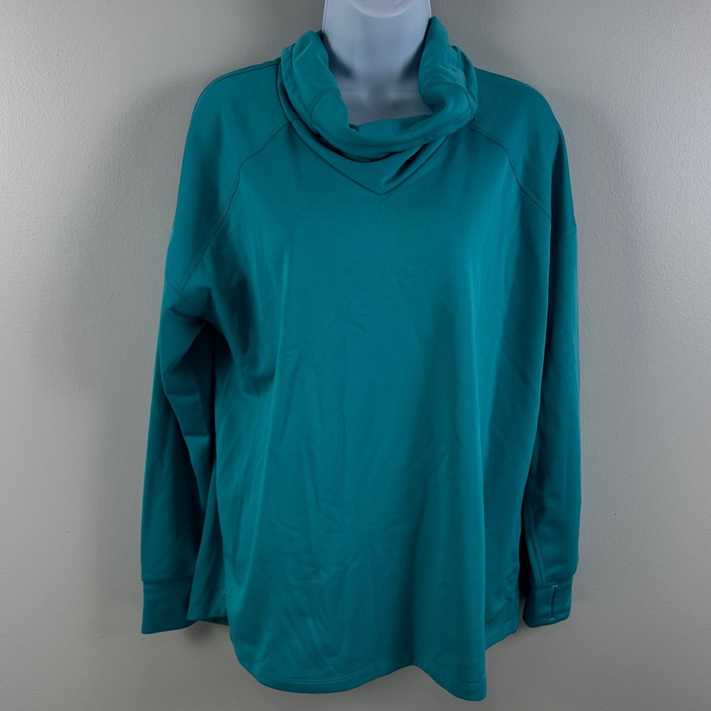 ✨3/$25✨ Nike Aqua Blue Pullover Hoodie - L